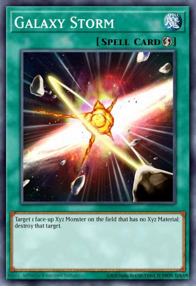 Galaxy Storm Common ORCS-EN050 Order of Chaos Yugioh card