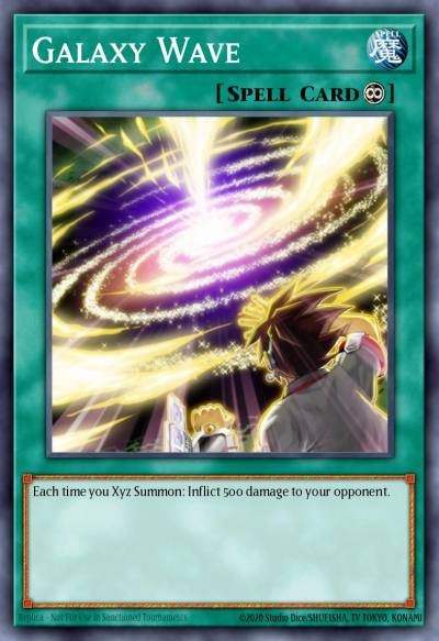 Galaxy Wave Common ORCS-EN062 Order of Chaos Yugioh card