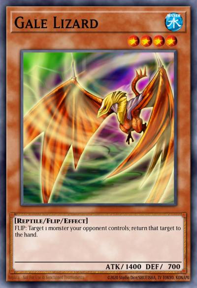 Gale Lizard Common BP03-EN007 Battle Pack 3 Monster League Yugioh card