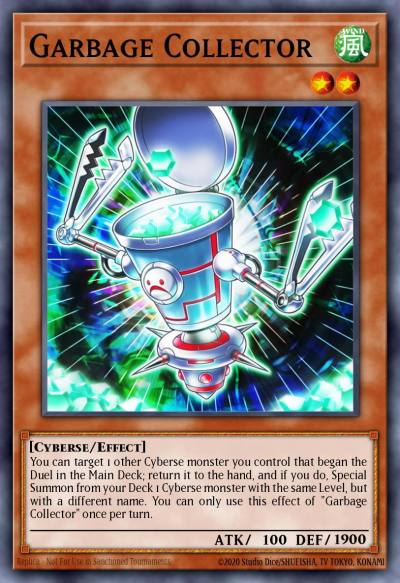 Garbage Collector Common SDPL-EN002 Structure Deck Powercode Link Yugioh card