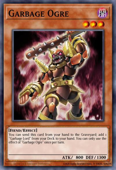 Garbage Ogre Common CBLZ-EN018 Cosmo Blazer Yugioh card