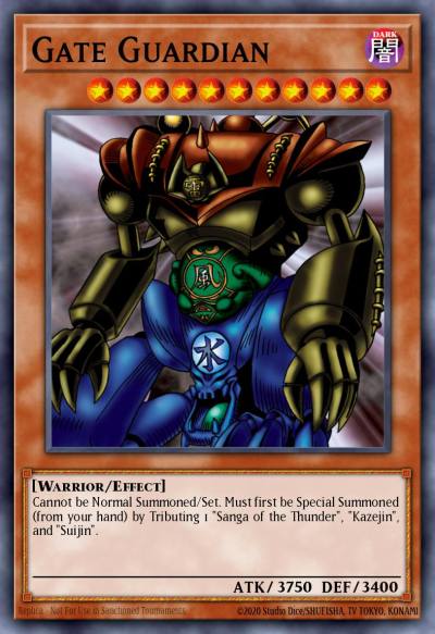 Gate Guardian Rare DLG1-EN024 Dark Legends Yugioh card