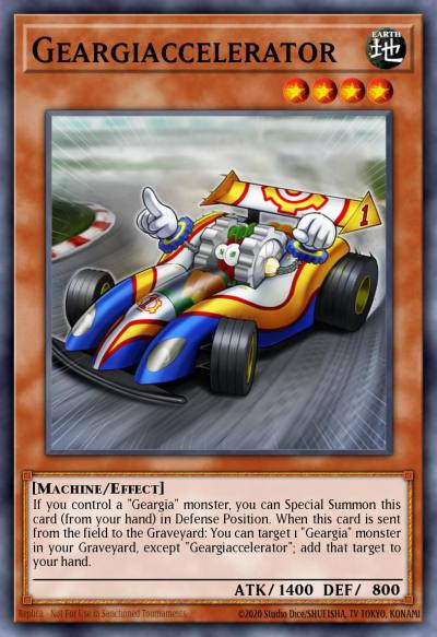 Geargiaccelerator Super Rare AP02-EN005 Astral Pack Two Yugioh card