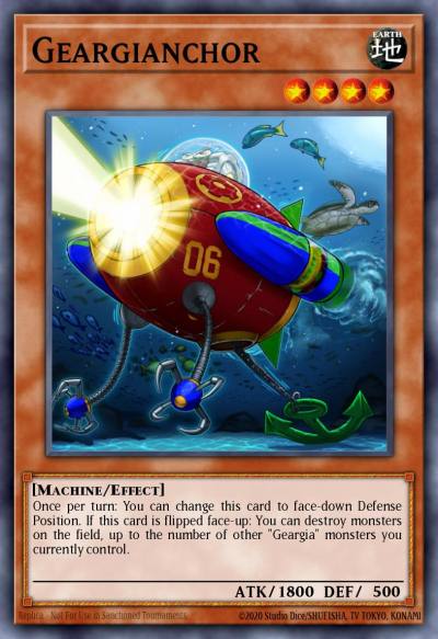 Geargianchor Common MP17-EN052 2017 Mega-Tin Mega Pack Yugioh card