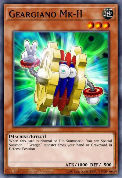 Geargiano Mk-II Rare DL18-EN007 Duelist League 18 participation cards Yugioh card