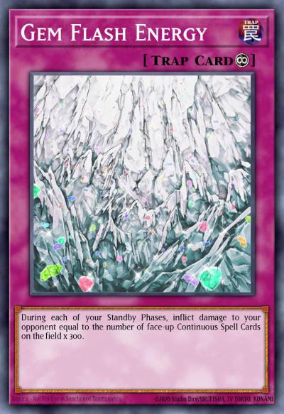 Gem Flash Energy Common FOTB-EN059 Force of the Breaker Yugioh card