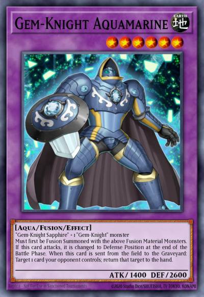 Gem-Knight Aquamarine Ultra Rare BLMM-EN137 Battles of Legend Monster Mayhem Yugioh card