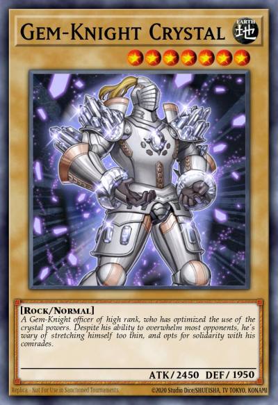 Gem-Knight Crystal Ultra Rare BLMM-EN100 Battles of Legend Monster Mayhem Yugioh card
