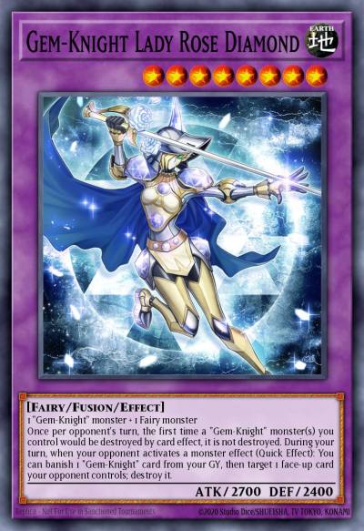 Gem-Knight Lady Rose Diamond Common MP23-EN134 25th Anniversary Tin Dueling Heroes Mega Pack Yugioh card