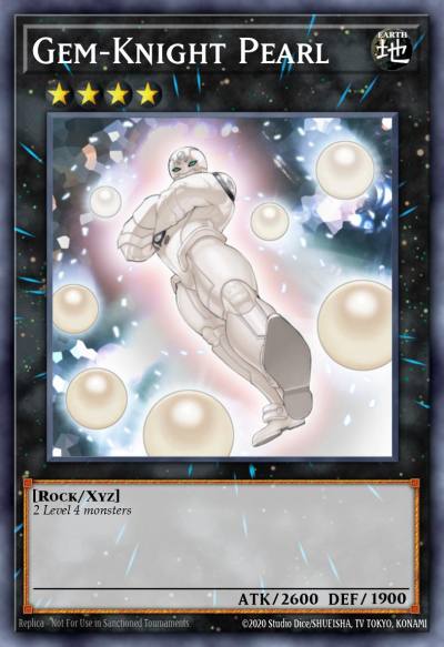 Gem-Knight Pearl Common DEM4-EN009 Advanced Demo Deck Extra Pack Yugioh card