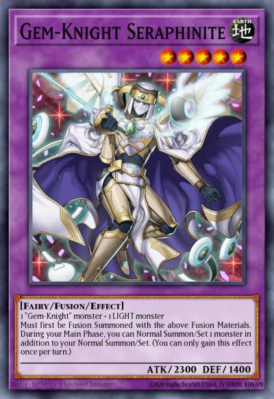 Gem-Knight Seraphinite Duel Terminal Rare Parallel Rare DT07-EN082 Duel Terminal 7b Yugioh card