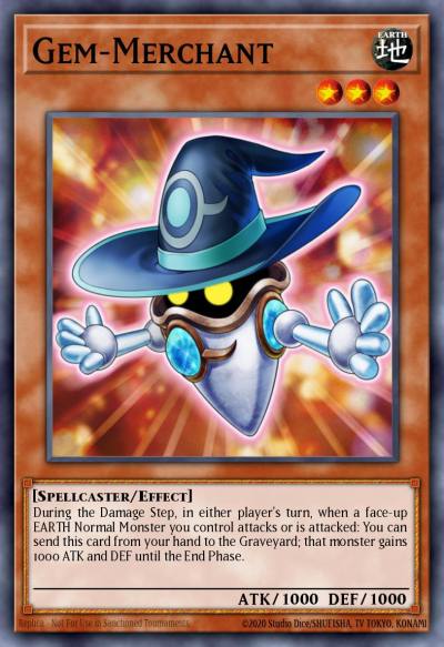 Gem-Merchant Ultra Rare BLMM-EN109 Battles of Legend Monster Mayhem Yugioh card