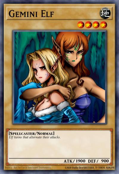 Gemini Elf Common DB2-EN094 Dark Beginning 2 Yugioh card