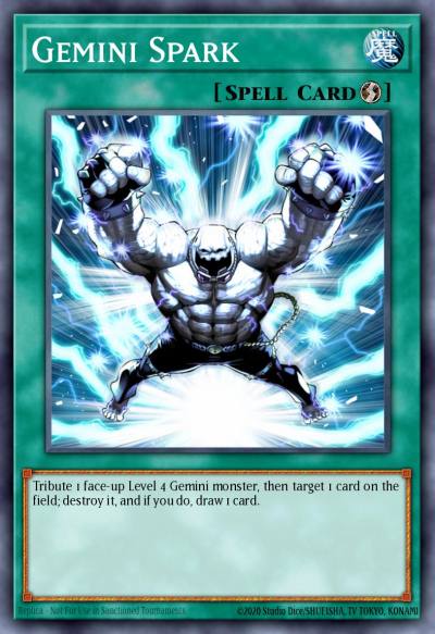 Gemini Spark Super Rare AP02-EN011 Astral Pack Two Yugioh card