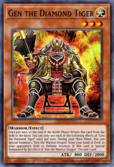 Gen the Diamond Tiger Ultra Rare MP24-EN247 25th Anniversary Tin Dueling Mirrors Yugioh card