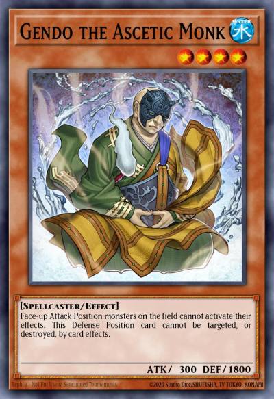 Gendo the Ascetic Monk Common MP17-EN023 2017 Mega-Tin Mega Pack Yugioh card