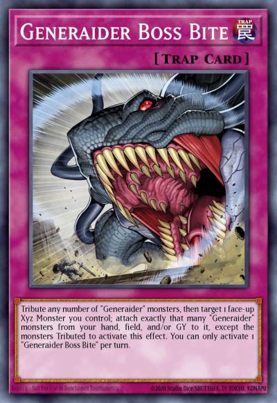 Generaider Boss Bite Super Rare MYFI-EN039 Mystic Fighters Yugioh card