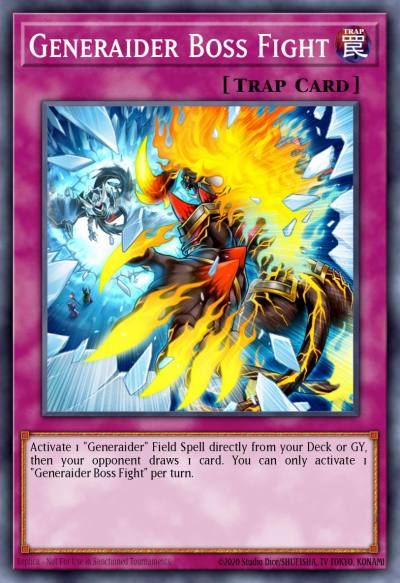 Generaider Boss Fight Super Rare MYFI-EN037 Mystic Fighters Yugioh card