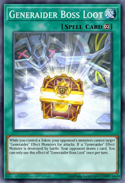 Generaider Boss Loot Super Rare MYFI-EN036 Mystic Fighters Yugioh card
