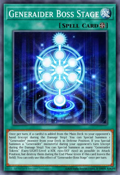Generaider Boss Stage Ultra Rare GFP2-EN163 Ghosts From the Past The 2nd Haunting Yugioh card