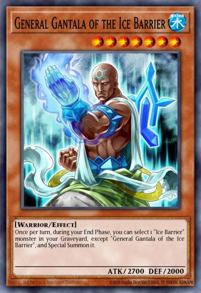 General Gantala of the Ice Barrier Duel Terminal Super Parallel Rare DT04-EN084 Duel Terminal 4 Yugioh card