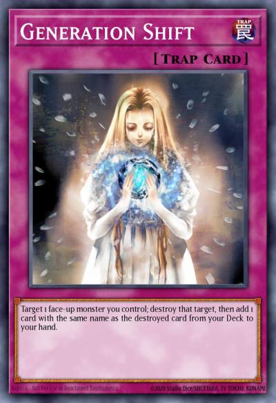 Generation Shift Common DR04-EN175 Dark Revelation Volume 4 Yugioh card