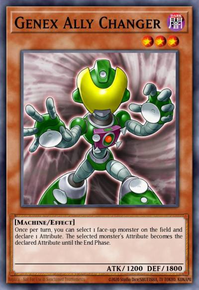 Genex Ally Changer Duel Terminal Normal Parallel Rare DT04-EN013 Duel Terminal 4 Yugioh card