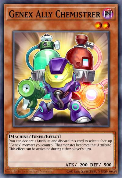 Genex Ally Chemistrer Duel Terminal Normal Parallel Rare DT04-EN066 Duel Terminal 4 Yugioh card