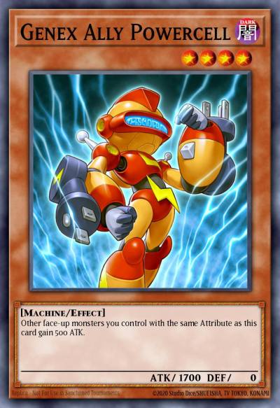 Genex Ally Powercell Duel Terminal Super Parallel Rare DT04-EN012 Duel Terminal 4 Yugioh card