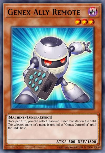 Genex Ally Remote Duel Terminal Rare Parallel Rare DT04-EN011 Duel Terminal 4 Yugioh card