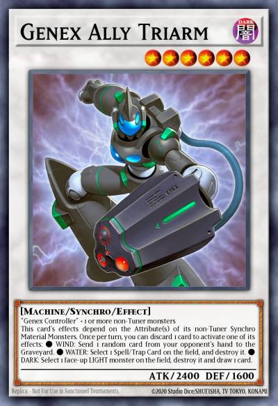Genex Ally Triarm Duel Terminal Ultra Parallel Rare DT04-EN038 Duel Terminal 4 Yugioh card