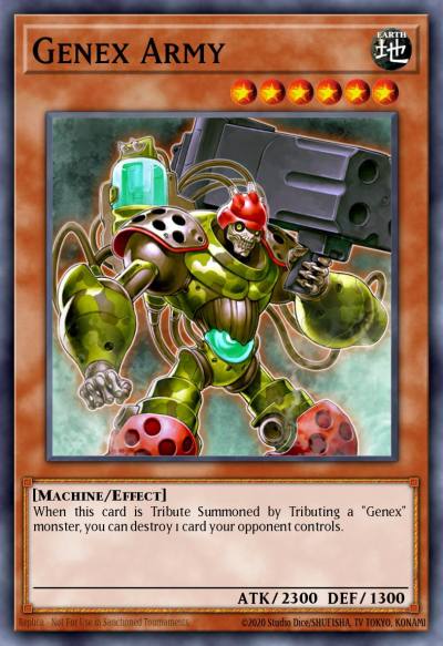 Genex Army Duel Terminal Super Parallel Rare DT02-EN075 Duel Terminal 2 Yugioh card