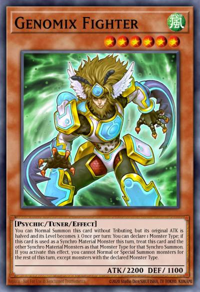 Genomix Fighter Ultra Rare MP14-EN156 2014 Mega-Tin Mega Pack Yugioh card