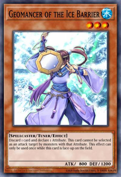 Geomancer of the Ice Barrier Duel Terminal Normal Parallel Rare DT02-EN077 Duel Terminal 2 Yugioh card