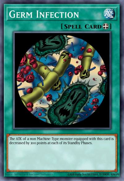 Germ Infection Common MRD-136 Metal Raiders Yugioh card