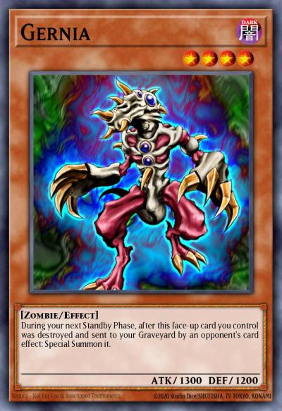 Gernia Ultra Rare CP04-EN001 Champion Pack Game Four Yugioh card