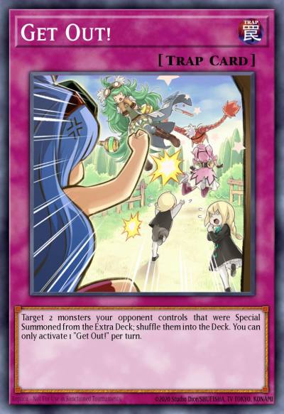 Get Out Ultra Rare MP20-EN137 2020 Tin of Lost Memories Mega Pack Yugioh card