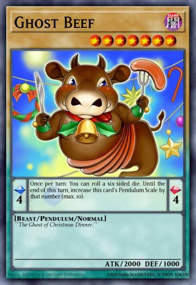 Ghost Beef Common MP18-EN029 2018 Mega-Tin Mega Pack Yugioh card