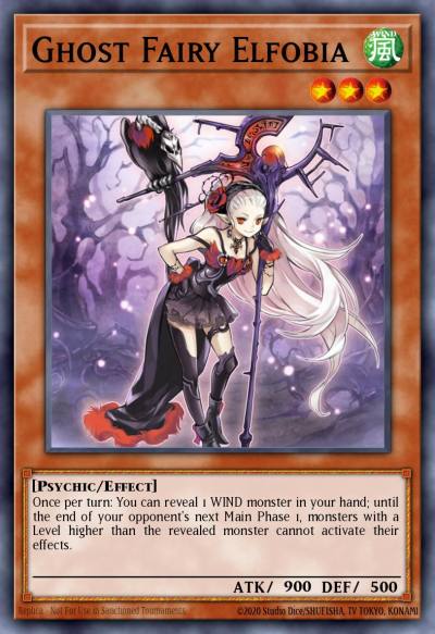 Ghost Fairy Elfobia Ultra Rare BLGG-EN058 Battles of Legend: Glorious Gallery Yugioh card