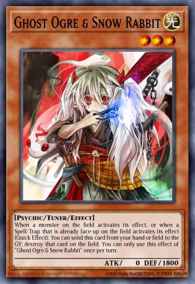 Ghost Ogre and Snow Rabbit Super Rare CT13-EN012 2016 Mega-Tins Yugioh card