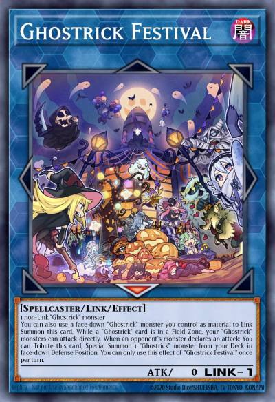 Ghostrick Festival Common BACH-EN047 Battle of Chaos Yugioh card