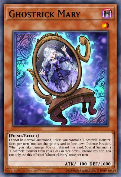 Ghostrick Mary Super Rare MP14-EN203 2014 Mega-Tin Mega Pack Yugioh card