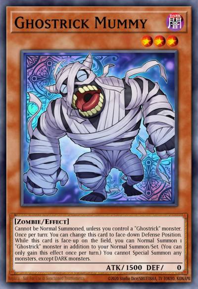 Ghostrick Mummy Common MP14-EN206 2014 Mega-Tin Mega Pack Yugioh card