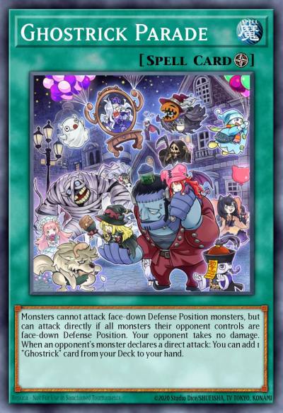 Ghostrick Parade Common PRIO-EN063 Primal Origin Yugioh card