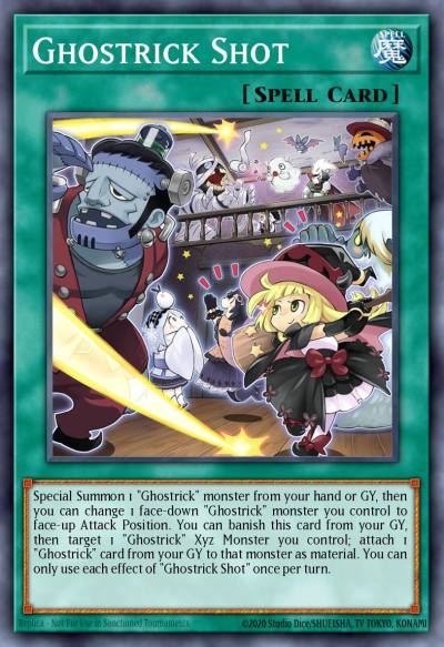 Ghostrick Shot Common BACH-EN057 Battle of Chaos Yugioh card