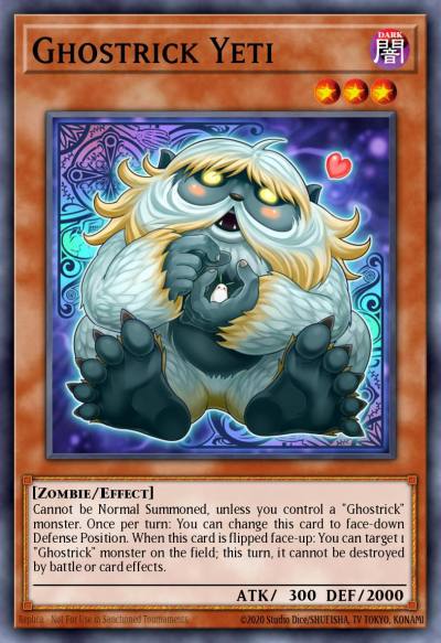 Ghostrick Yeti Common MP14-EN239 2014 Mega-Tin Mega Pack Yugioh card