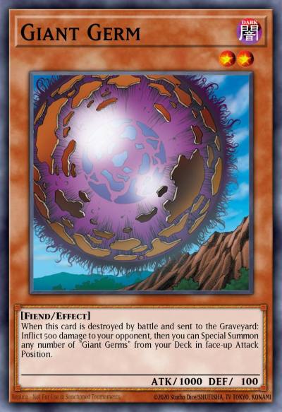Giant Germ Super Rare CP05-EN002 Champion Pack Game Five Yugioh card