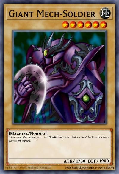 Giant Mech-Soldier Common SBTK-EN007 Speed Duel Trials of the Kingdom Yugioh card