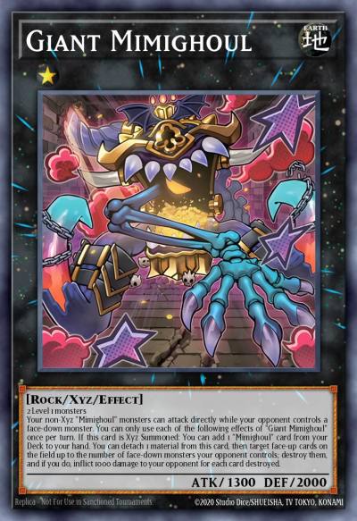 Giant Mimighoul Ultra Rare MP25-EN259 2025 Mega-Pack Tin Yugioh card