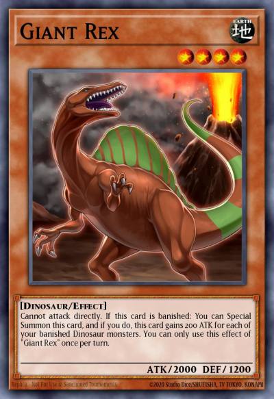 Giant Rex Ultra Rare BLLR-EN027 Battles of Legend Lights Revenge Yugioh card